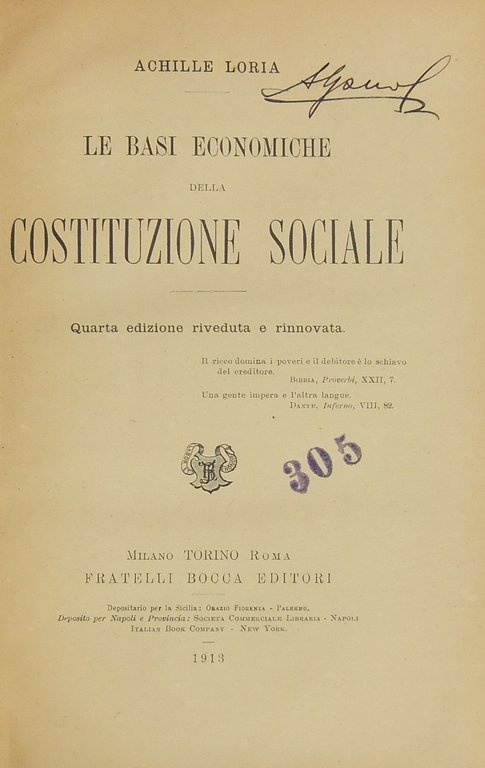 Le basi economiche della costituzione sociale | Immagine Gallery 2