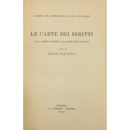 Le carte dei diritti. (Dalla Magna Charta alla Carta del …