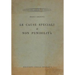 Le cause speciali di non punibilità