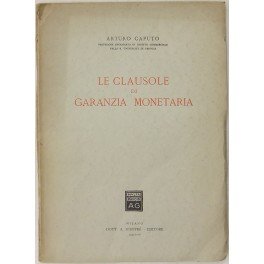 Le clausole di garanzia monetaria