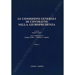 Le condizioni generali di contratto nella giurisprudenza. Con la collaborazione … | Immagine principale