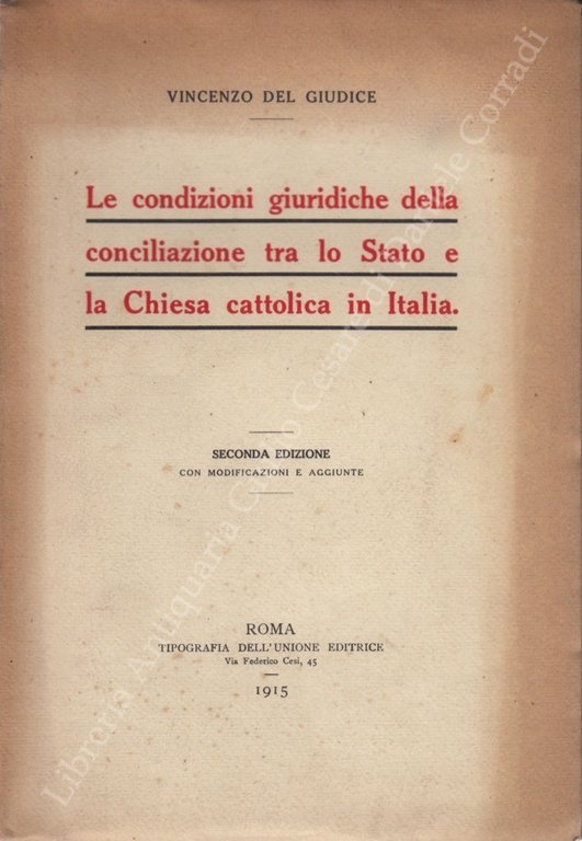 Le condizioni giuridiche della conciliazione tra lo Stato e la … | Immagine Gallery 2