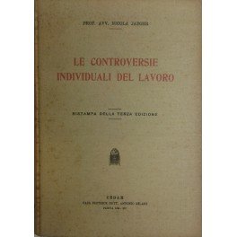 Le controversie individuali del lavoro