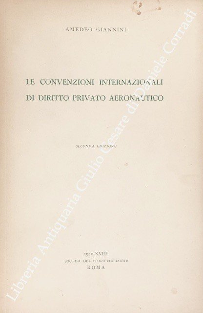 Le convenzioni internazionali di diritto privato aeronautico | Immagine Gallery 2