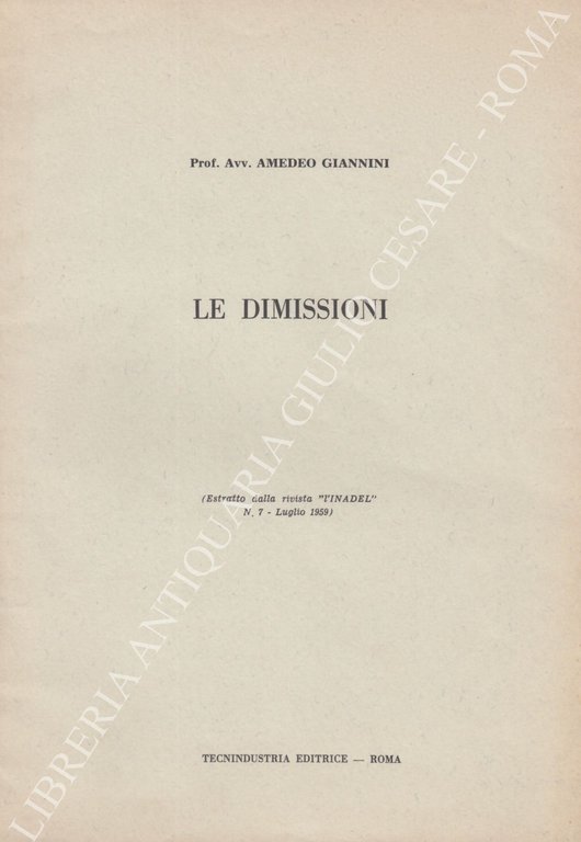 Le dimissioni | Immagine Gallery 2