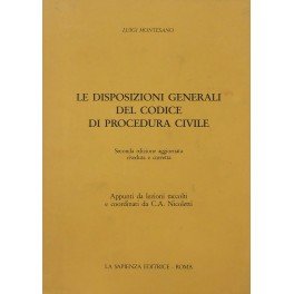 Le disposizioni generali del codice di procedura civile. Appunti da …