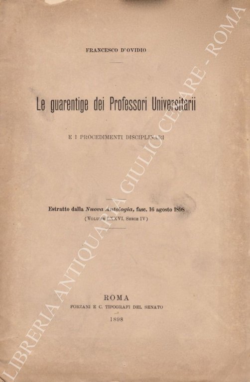 Le guarentige dei Professori Universitari e i procedimenti disciplinari | Immagine Gallery 2