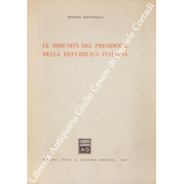 Le immunità del Presidente della Repubblica italiana