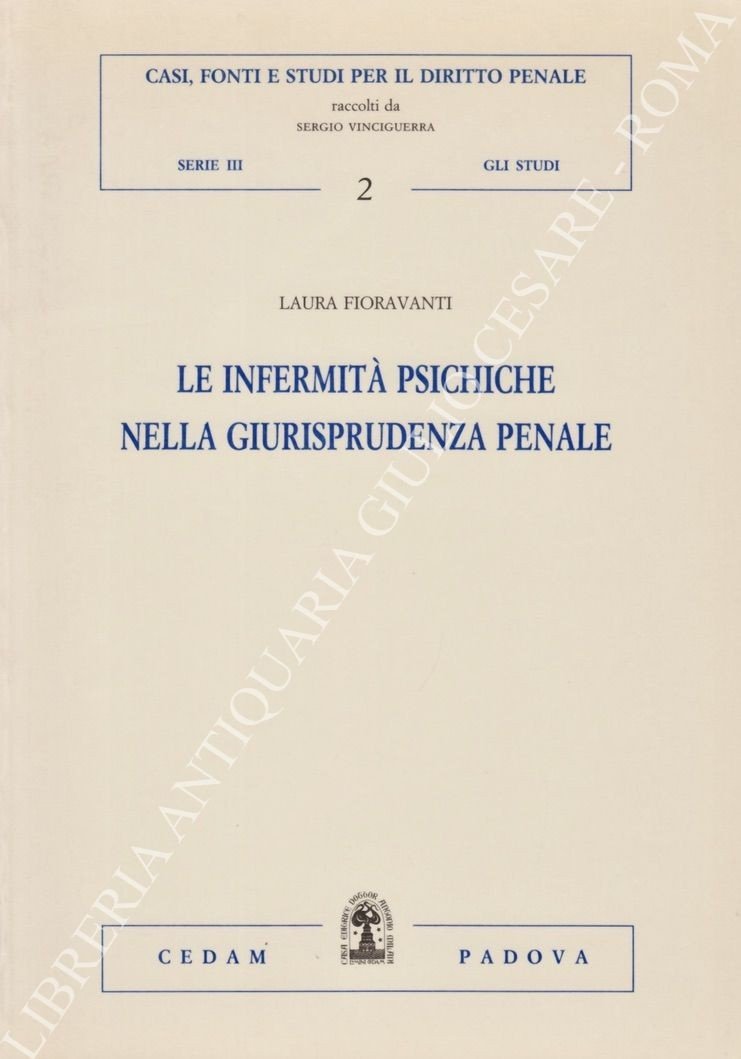 Le infermitˆ psichiche nella giurisprudenza penale | Immagine principale