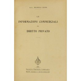 Le informazioni commerciali nel diritto privato