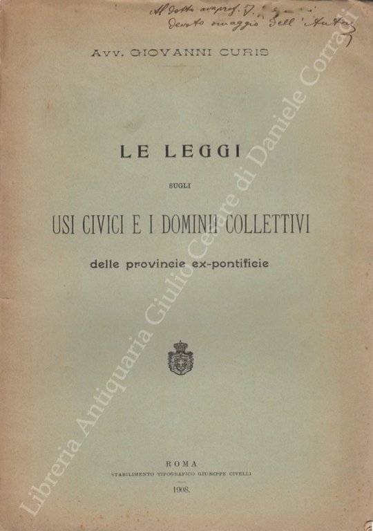 Le leggi sugli usi civici e i dominii collettivi delle … | Immagine Gallery 2