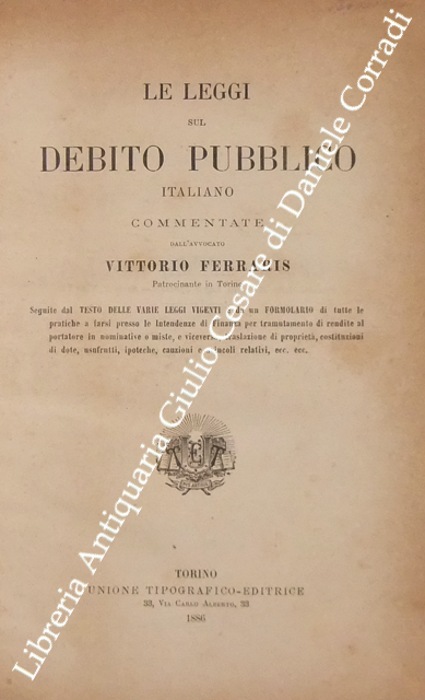 Le leggi sul debito pubblico italiano commentate. Seguite dal Testo … | Immagine Gallery 2