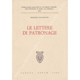 Le lettere di patronage