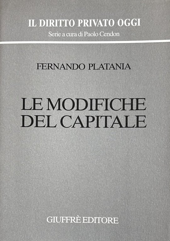 Le modifiche del capitale | Immagine Gallery 2