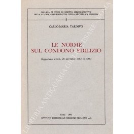 Le norme sul condono edilizio. (Aggiornato al D.L. 20 novembre … | Immagine principale