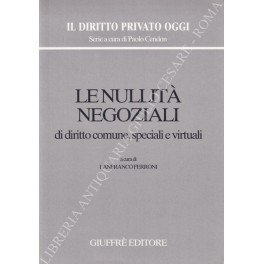 Le nullitˆ negoziali di diritto comune, speciali e virtuali | Immagine principale