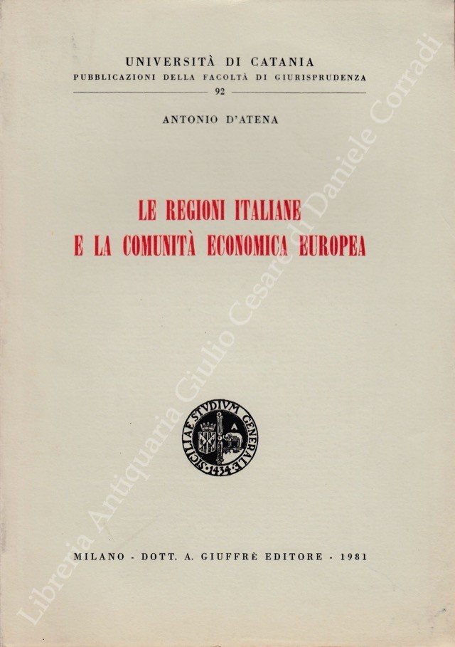 Le regioni italiane e la comunitˆ economica europea | Immagine principale