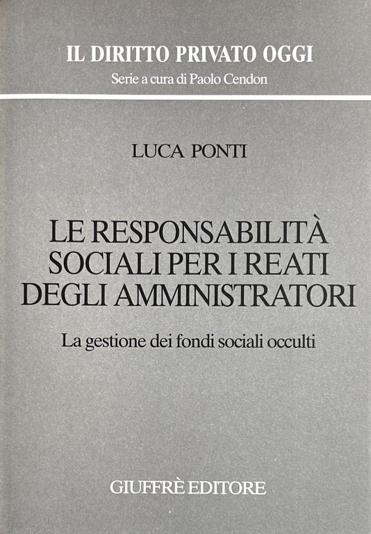 Le responsabilità sociali degli amministratori. la gestione dei fondi sociali … | Immagine Gallery 2