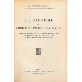 Le riforme del codice di procedura civile. Commento sistematico alle … | Immagine principale