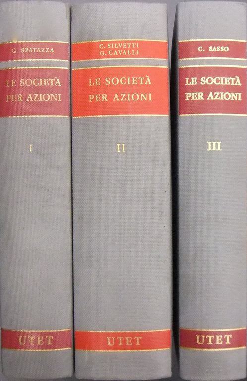 Le società per azioni. Vol. I - Costituzione. Azioni. Vol. … | Immagine Gallery 2