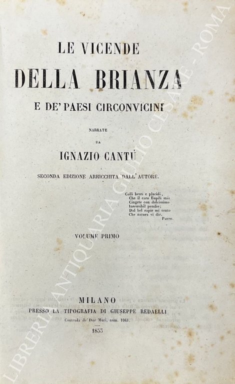 Le vicende della Brianza e de paesi circonvicini | Immagine Gallery 2