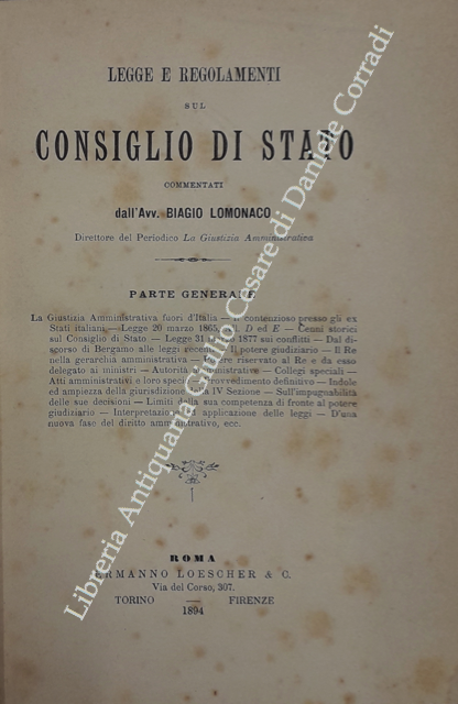 Legge e regolamenti sul Consiglio di Stato commentati. Parte generale … | Immagine Gallery 2