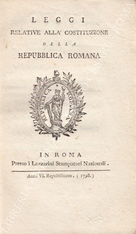 Leggi relative alla costituzione della Repubblica Romana | Immagine Gallery 2