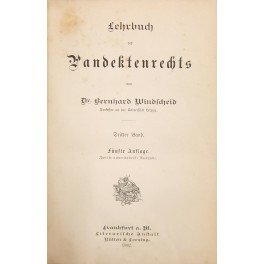 Lehrbuch des Pandektenrechts