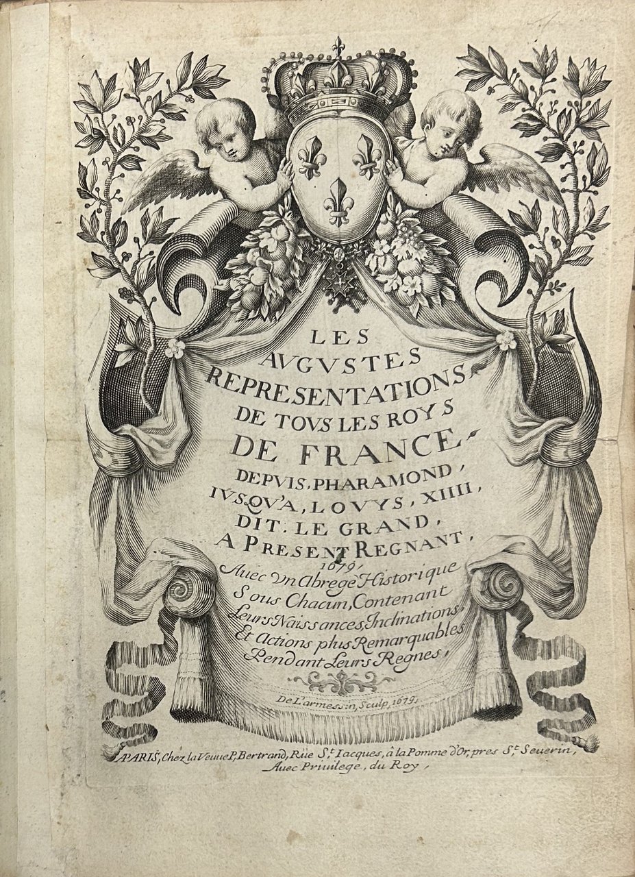 Les augustes representations de tous les roys de France depuis … | Immagine principale