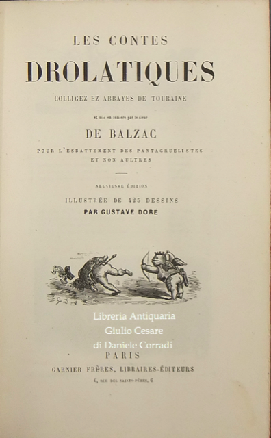 Les contes drolatiques. Colligez ez abbayes de Touraine et mis … | Immagine Gallery 2