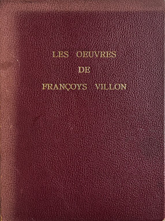 Les oeuvres de Francoys Villon. Illustrations originales en couleurs de … | Immagine Gallery 3