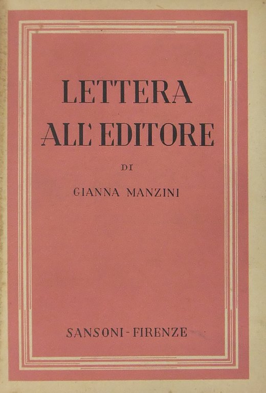 Lettera all'editore | Immagine Gallery 2