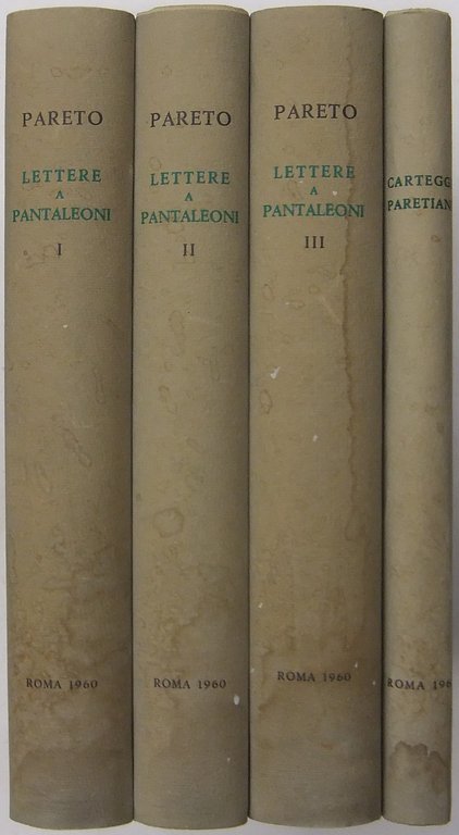 Lettere a Maffeo Pantaleoni (1890-1923). A cura di G. De … | Immagine Gallery 2