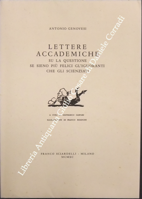 Lettere accademiche su la questione se sieno più felici gl'ignoranti … | Immagine Gallery 2