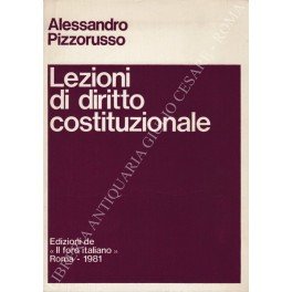 Lezioni di diritto costituzionale