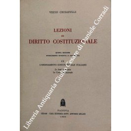 Lezioni di diritto costituzionale. Vol. II - Le fonti normative. …