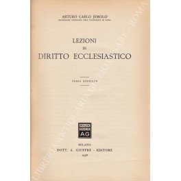 Lezioni di diritto ecclesiastico