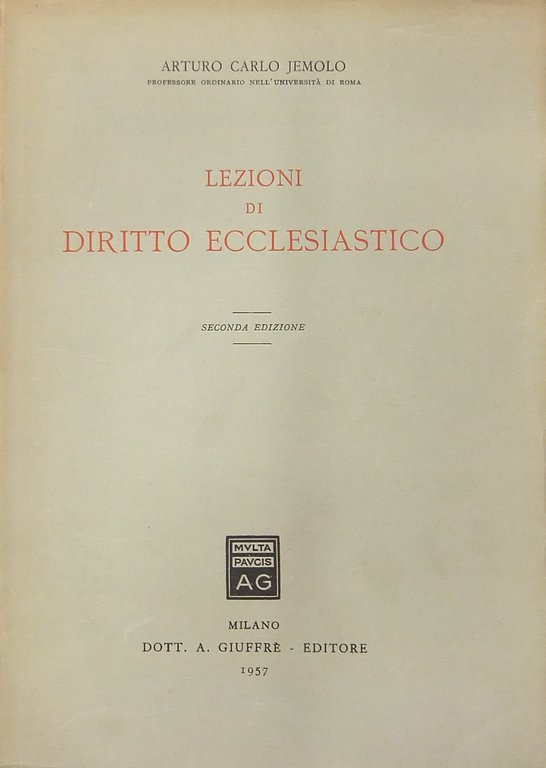 Lezioni di diritto ecclesiastico | Immagine Gallery 2
