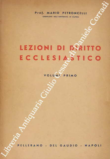 Lezioni di diritto ecclesiastico (Appunti ad uso degli Studenti). Vol. … | Immagine Gallery 2