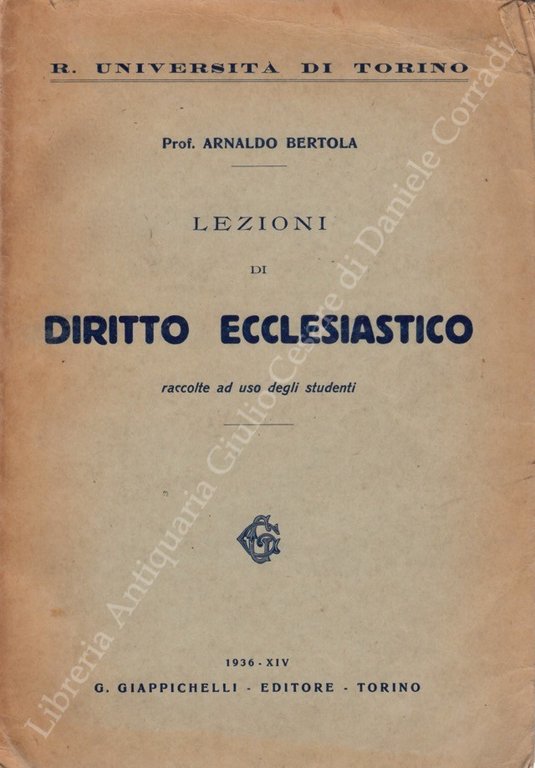 Lezioni di diritto ecclesiastico raccolte ad uso degli studenti | Immagine Gallery 2
