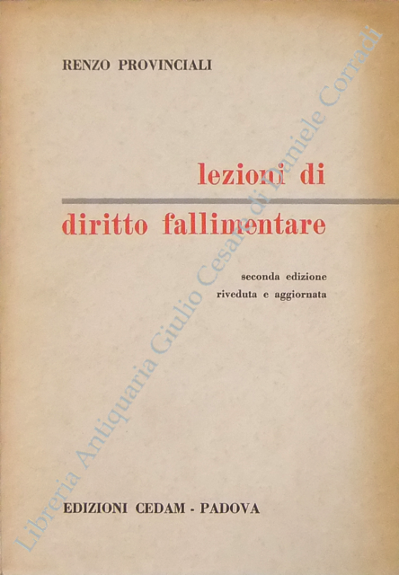 Lezioni di diritto fallimentare | Immagine Gallery 2
