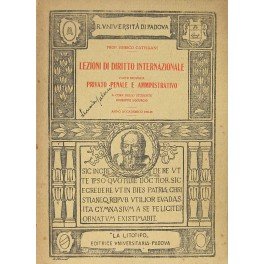 Lezioni di diritto internazionale. Parte seconda - Privato penale e …