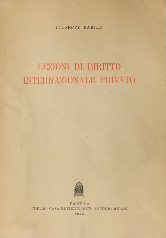 Lezioni di diritto internazionale privato | Immagine Gallery 2