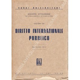 Lezioni di diritto internazionale pubblico. Anno accademico 1946-47 | Immagine principale
