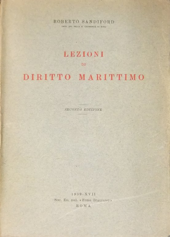 Lezioni di diritto marittimo | Immagine Gallery 2