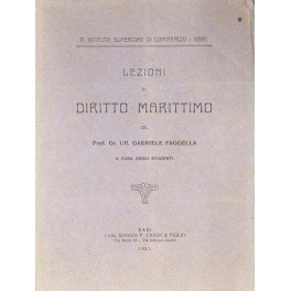 Lezioni di diritto marittimo. A cura degli studenti
