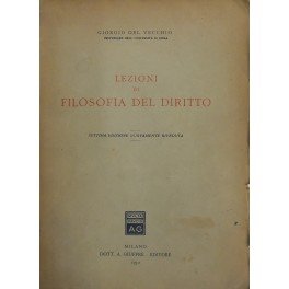 Lezioni di filosofia del diritto