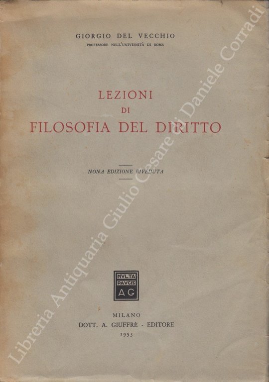 Lezioni di filosofia del diritto | Immagine Gallery 2