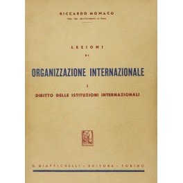 Lezioni di organizzazione internazionale. Vol. I - Diritto delle istituzioni …