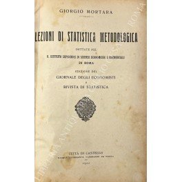 Lezioni di statistica metodologica dettate nel R. Istituto superiore di …